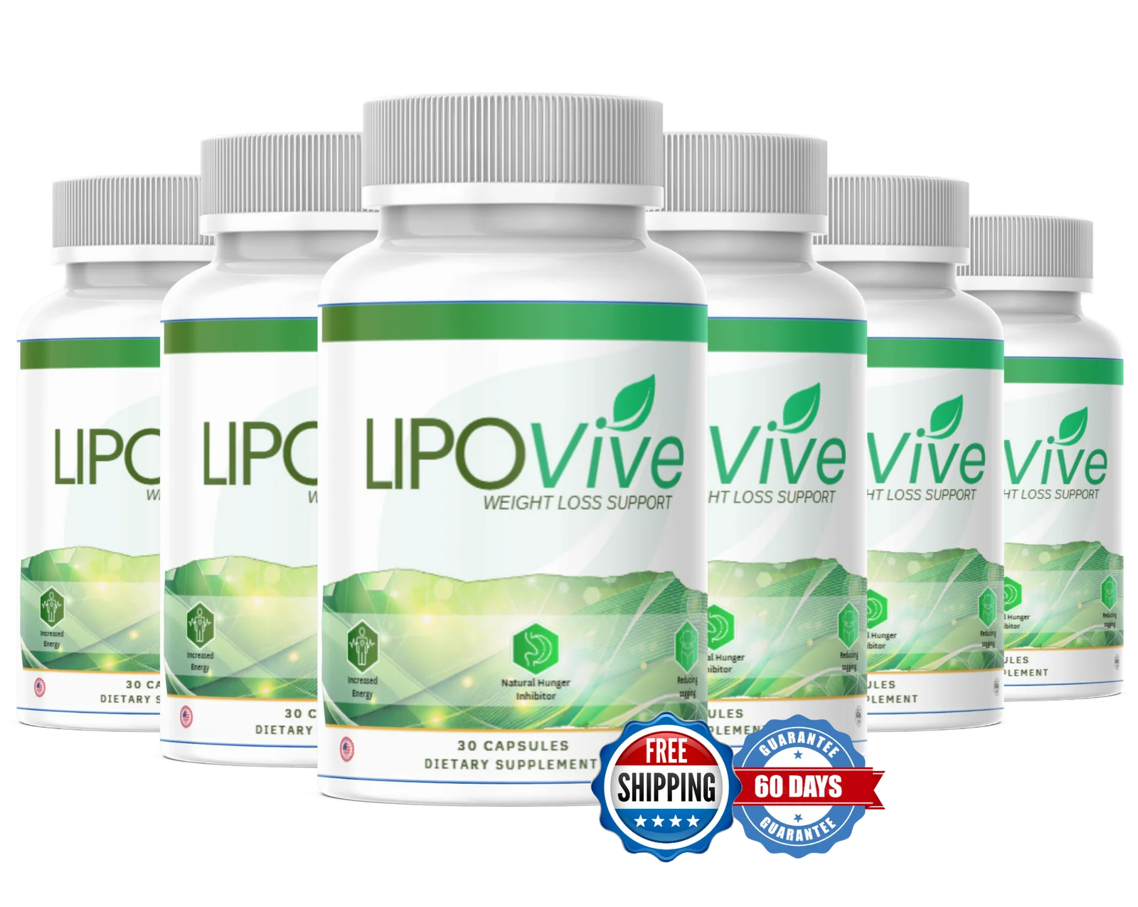 LipoVive 6 Bottle